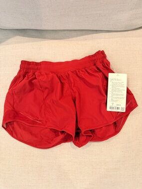 Lululemon Red Women's Hotty Hot Shorts